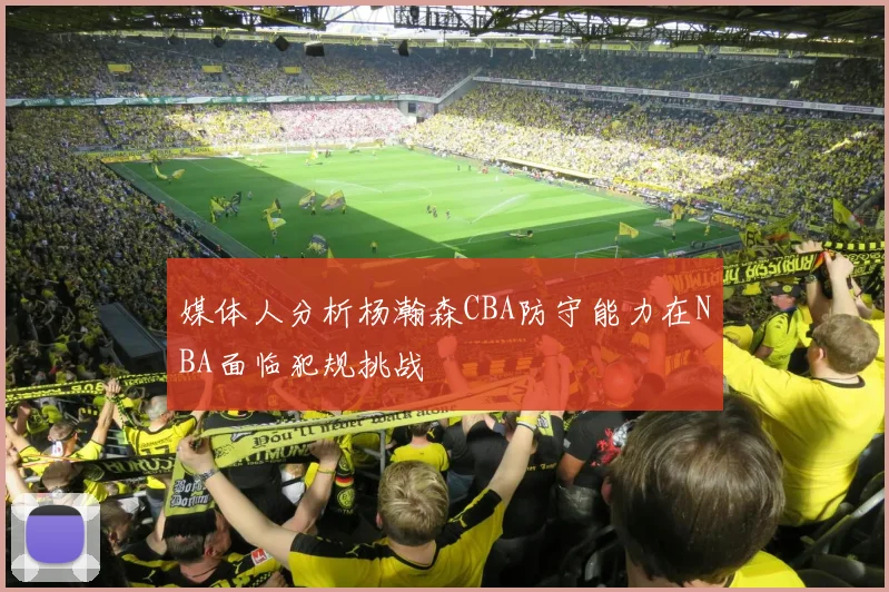 媒体人分析杨瀚森CBA防守能力在NBA面临犯规挑战